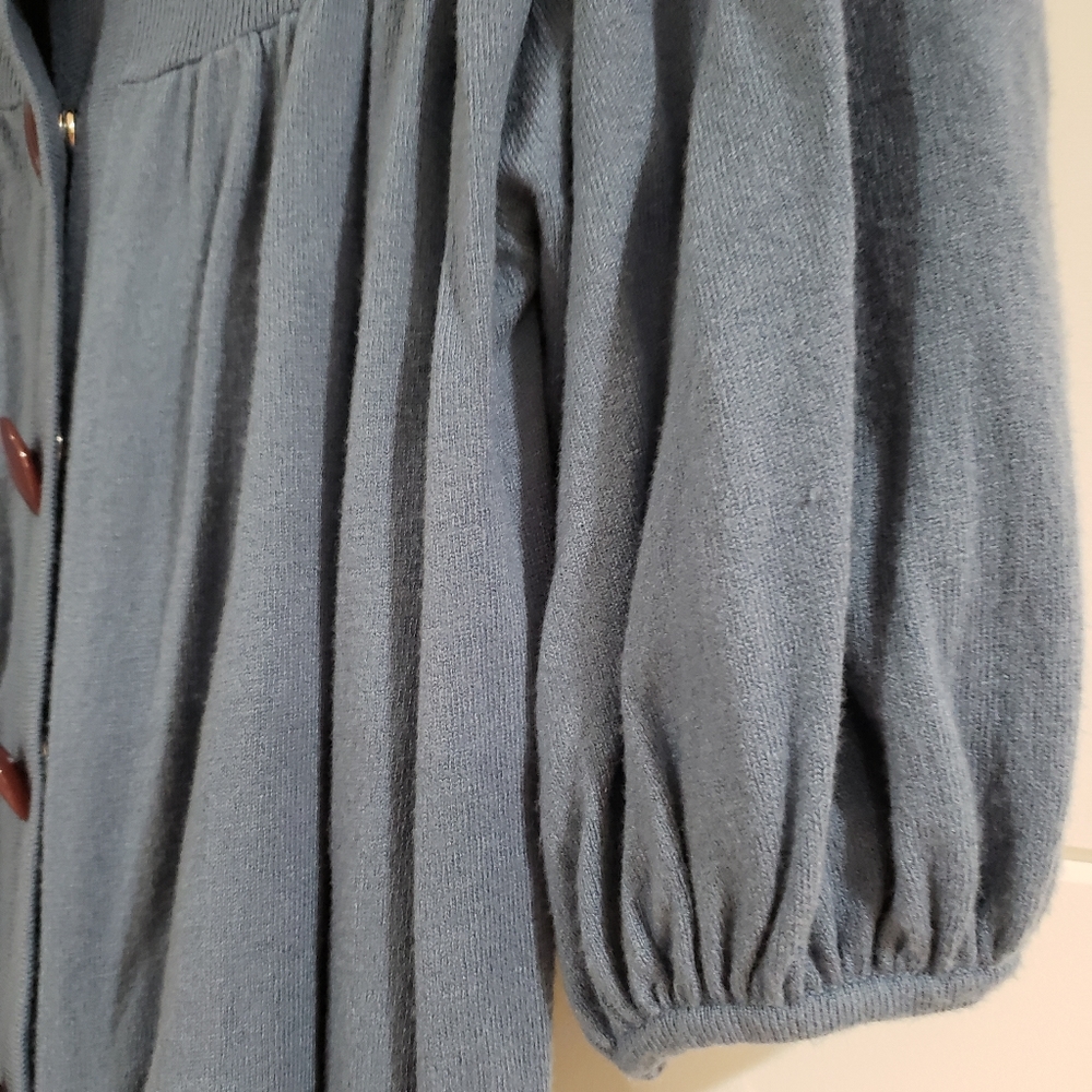 BNWT MAC & JAC tunic button puff-sleeve top (S) - Picture 3 of 6
